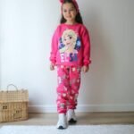 طقم ملابس أطفال من جيلبون إليسا باللون الوردي