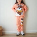 Geliboon Daisy Duck Kids Outfit Set – Peach
