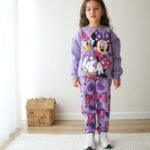 Geliboon Daisy & Minnie Kids Outfit Set – Purple