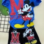 ZARA Mickey Mouse Blue Kids Outfit Set