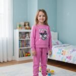 Sanrio Kuromi Pink Kids Outfit Set